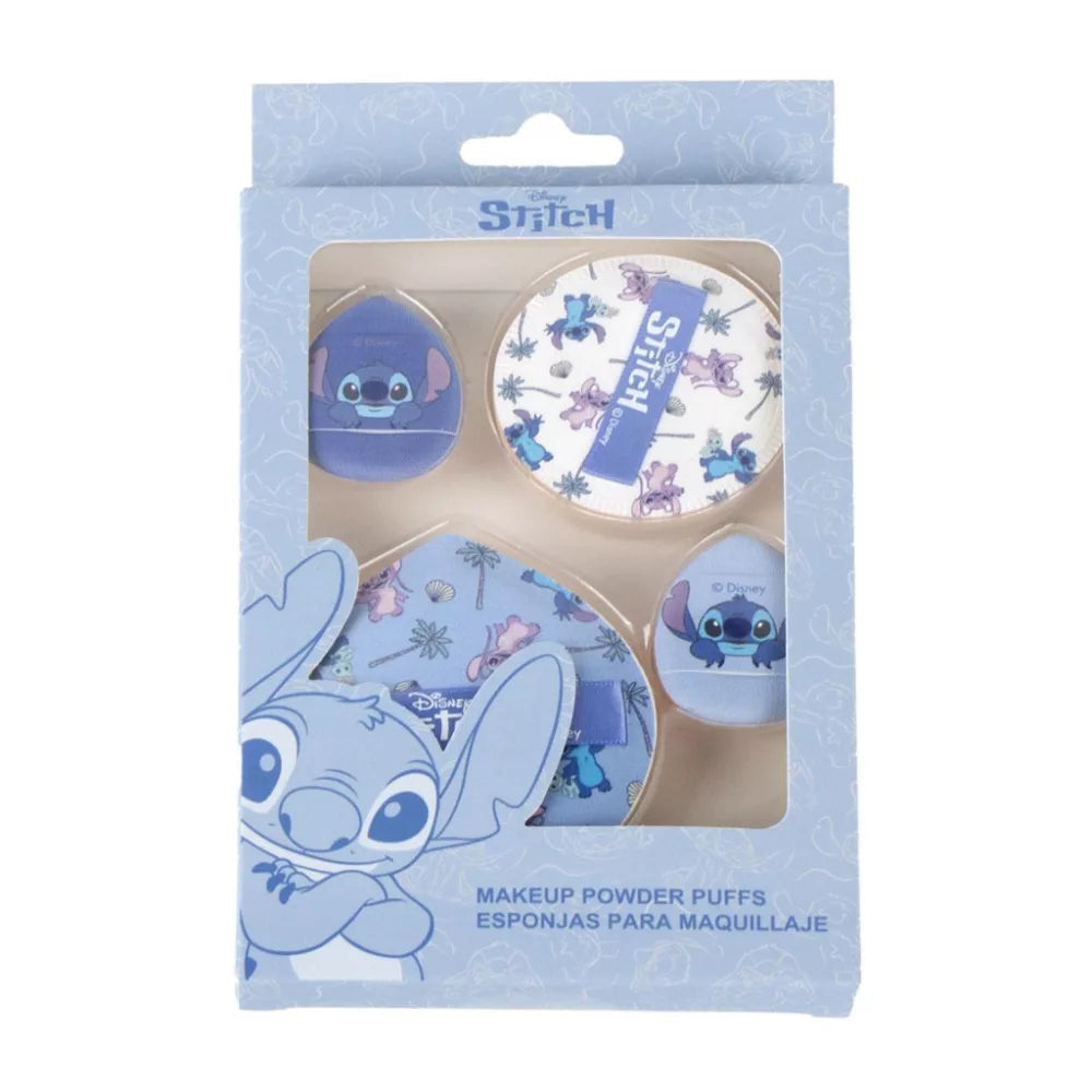 Ensemble de 4 éponges à maquillage Stitch