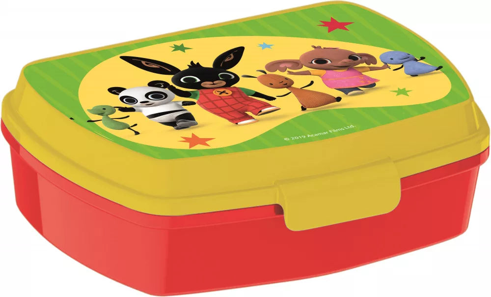Boîte à sandwich en plastique amusante Bing