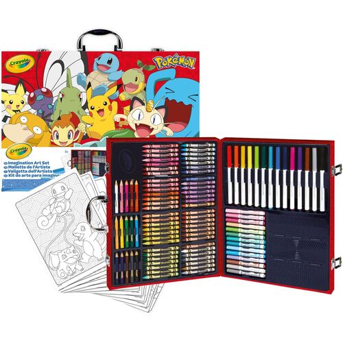 Mallette d'artiste Pokémon Crayola