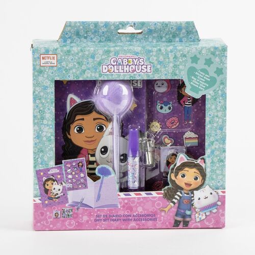 Coffret journal intime de la maison de poupée de Gabby