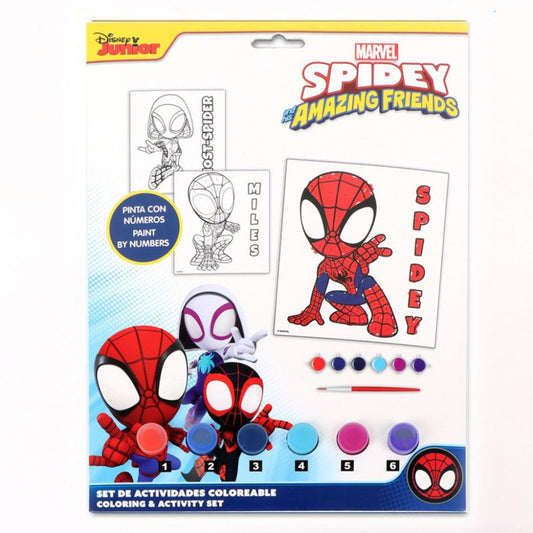 Coffret de peinture par numéros Spiderman