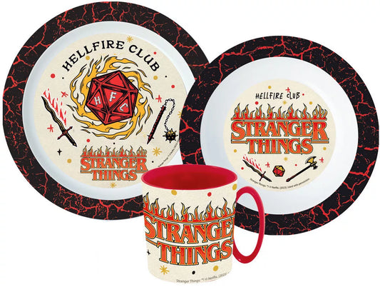 Service de table Stranger Thing
