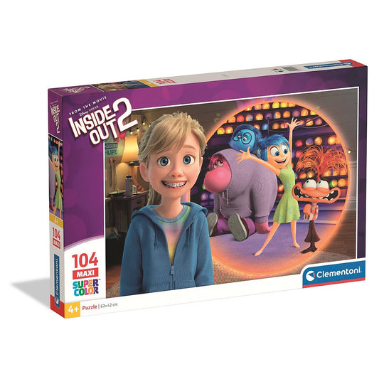 Puzzle maxi Disney Vice versa 104 pièces Clementoni