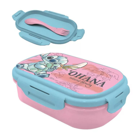 Coffret sandwich + couverts Disney Stitch