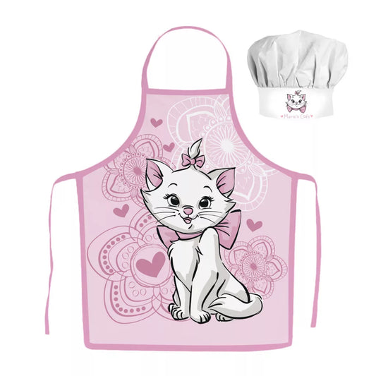 Tablier pour enfant avec toque Marie
