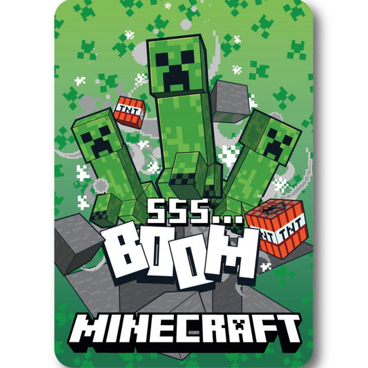Couverture polaire Minecraft 100x140cm