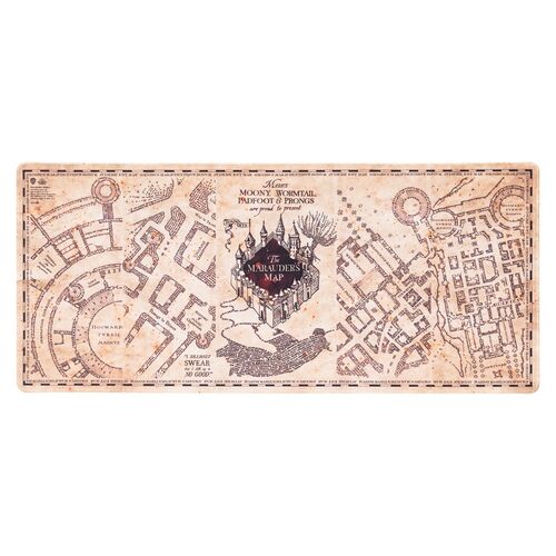 Tapis de souris de jeu Harry Potter Carte du Maraudeur