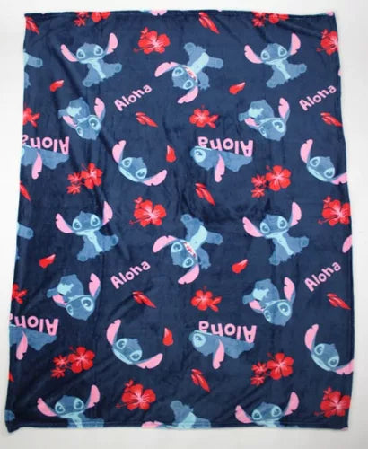Couverture en flanelle Stitch 110x150cm