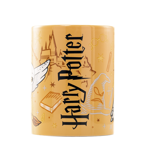Tasse + housse en peluche Harry Potter 440ml