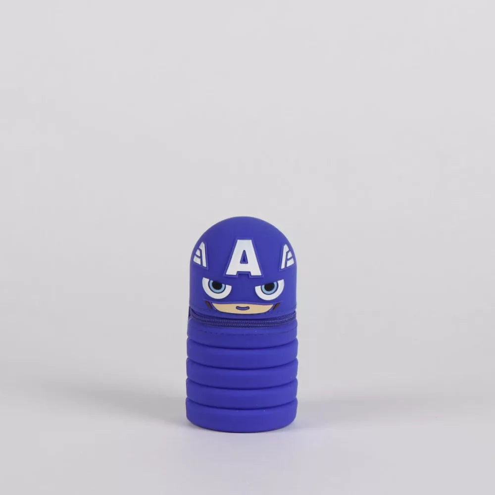 Trousse à crayons 3D Avengers Captain America 20 cm