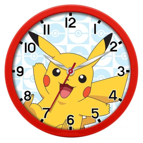Horloge murale Pokémon Pikachu 25 cm