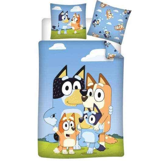 Parure de lit 1 personne Bluey