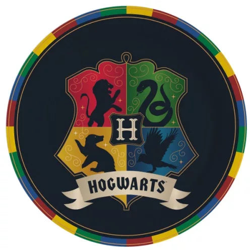 Assiettes en carton Harry Potter 23cm
