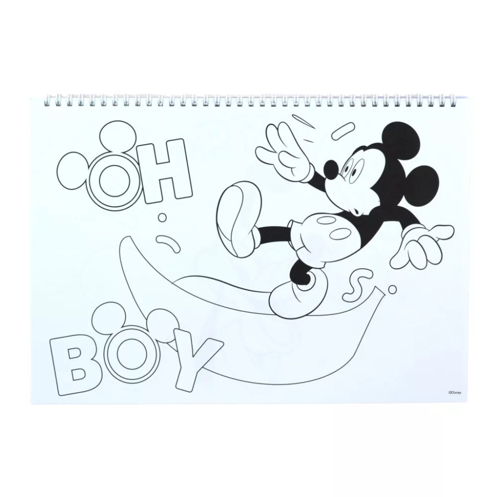 Carnet de croquis à spirale A/4 Mickey