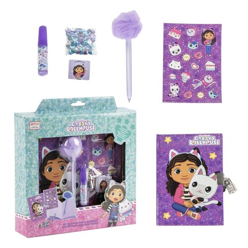 Coffret journal intime de la maison de poupée de Gabby