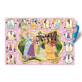 Puzzle interactif de 24 pièces Princesses Clementoni