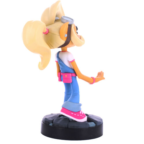 Figurine Cable Guy support Coco Crash Bandicoot 21cm