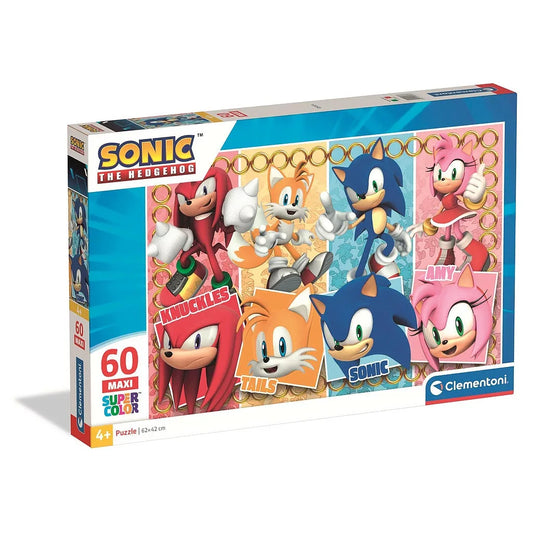 Puzzle maxi Sonic le hérisson 60 pièces Clementoni