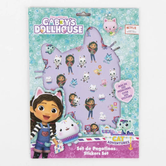 Lot de 300 autocollants Gabby