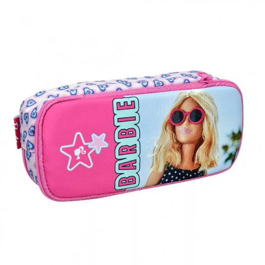 Trousse à crayons Barbie 2 compartiments 26 cm