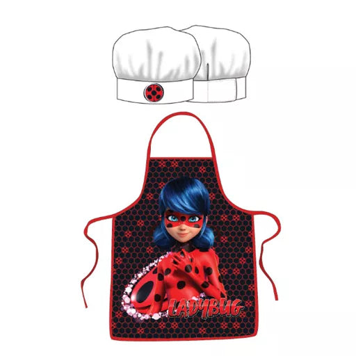 Tablier pour enfant avec toque Miraculous