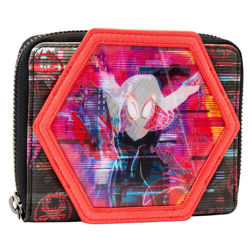 Portefeuille lenticulaire Loungefly Marvel Spiderman Crossing the Multiverse