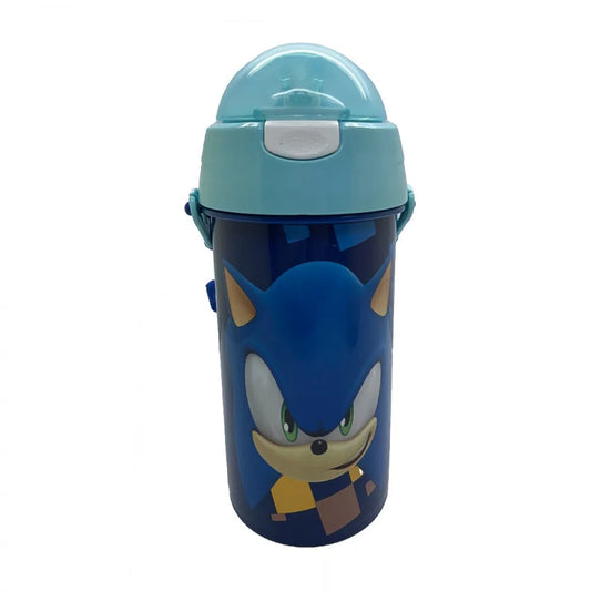 Gourde en plastique avec paille Sonic 500ml