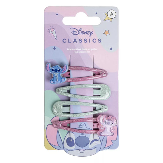 Ensemble de pinces à cheveux Disney Lilo et Stitch