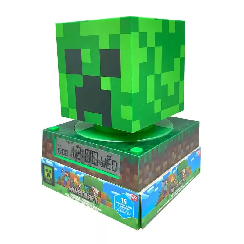 Veilleuse et Réveil 3D Minecraft