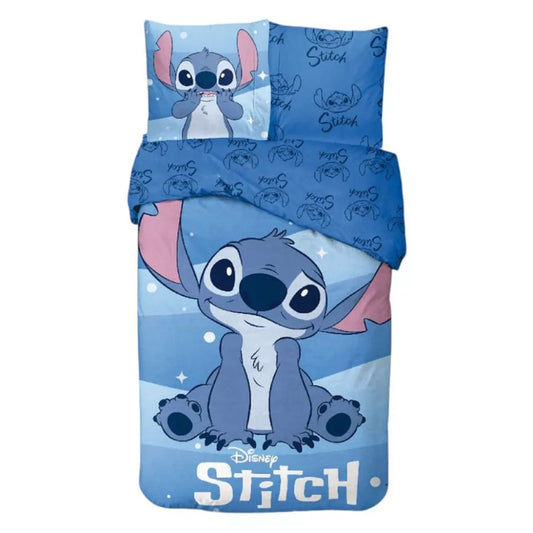 Parure de lit 1 personne Stitch