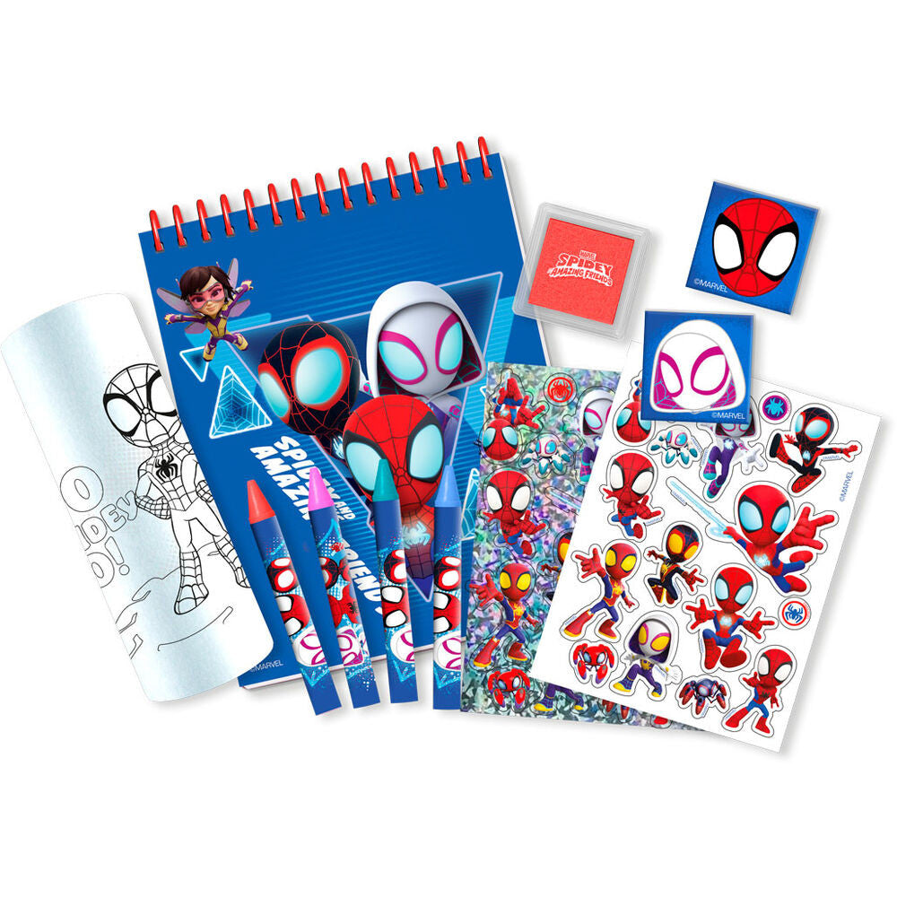 Ensemble de papeterie 3D Spiderman