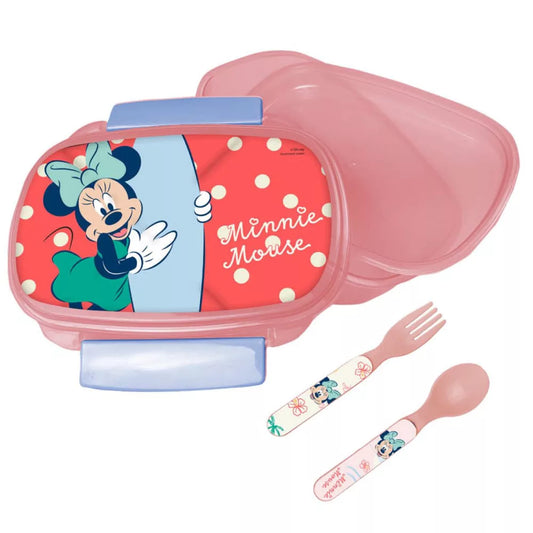 Coffret sandwich + couverts Disney Minnie