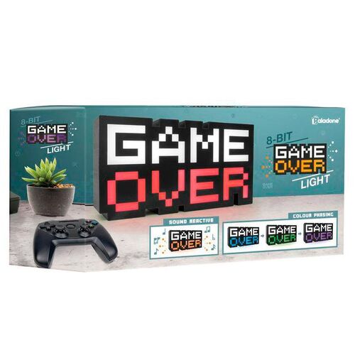Lampe Game Over couleur changeante