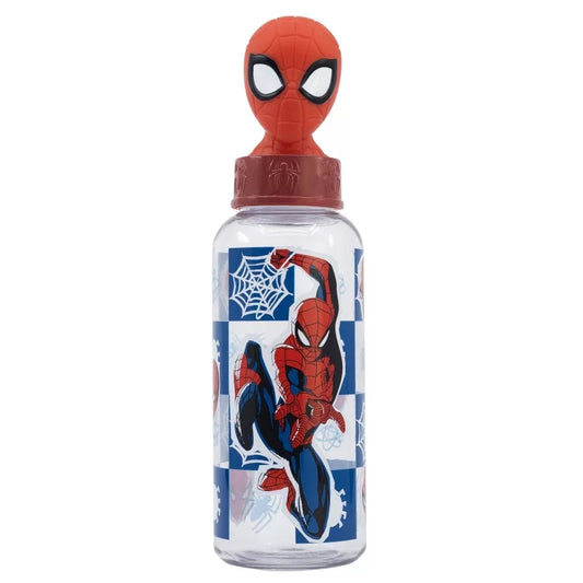 Bouteille avec figurine 3D Spiderman 560ml