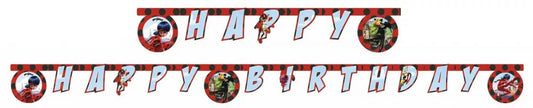 Panneau Joyeux anniversaire LadyBug