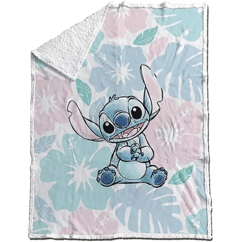Couverture sherpa Stitch 130x170cm