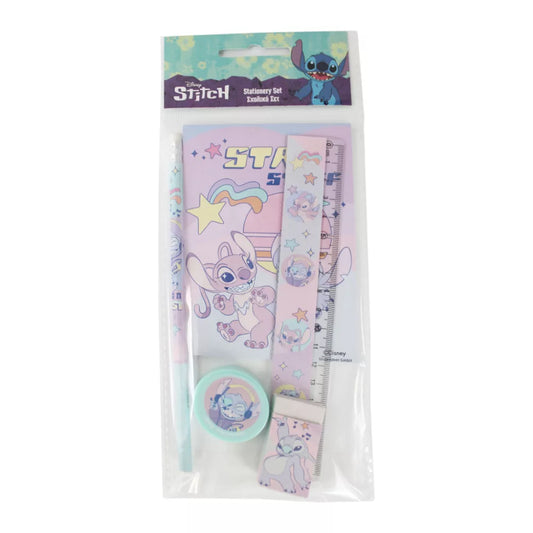Ensemble de papeterie Stitch 5 pièces