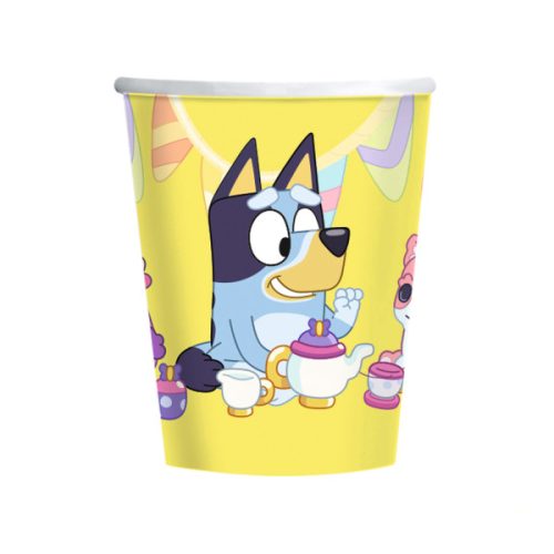 Lot de 8 gobelets en carton Bluey de 227ml