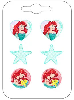 Ensemble de 3 paires de boucles d'oreilles Princesse Ariel