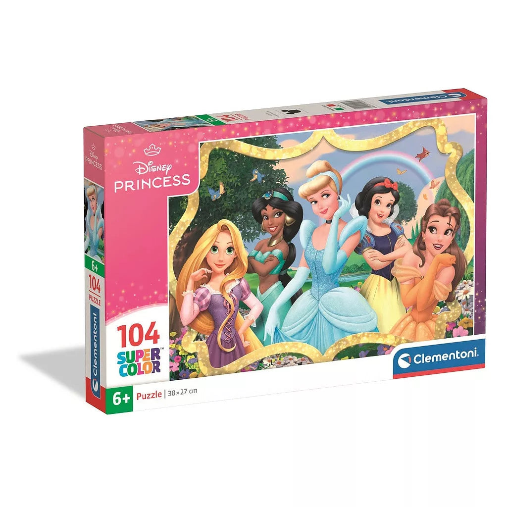 Puzzle Disney Princesses 104 pièces par Clementoni