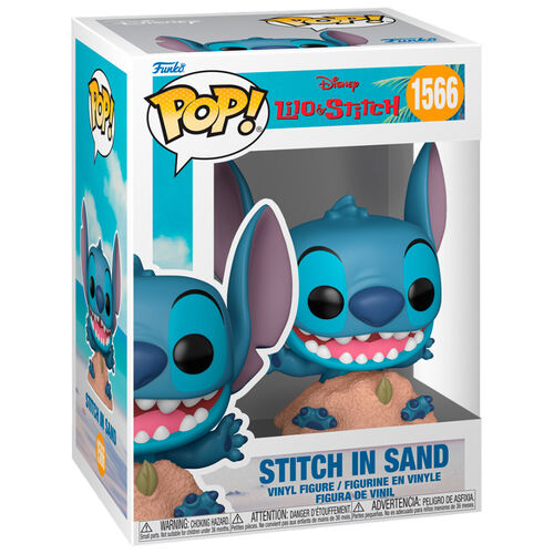 Figurine POP Disney Lilo & Stitch - Stitch dans le sable