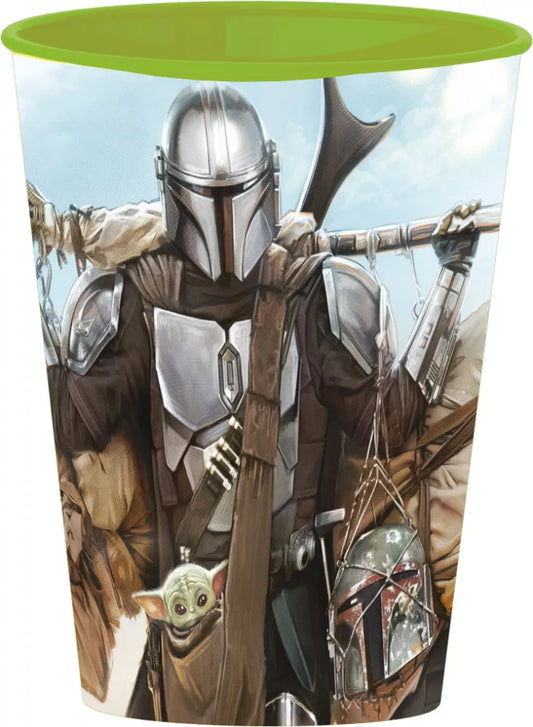 Gobelet en plastique Mandalorian