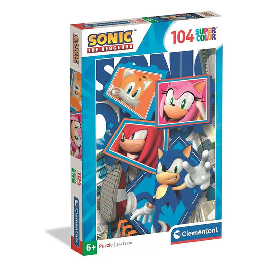 Puzzle Sonic le hérisson 104 pièces Clementoni