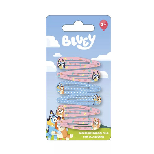 Ensemble de pinces à cheveux Bluey
