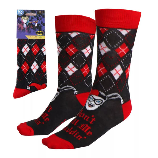 Chaussettes longues pour adultes Harley Quinn 36/43