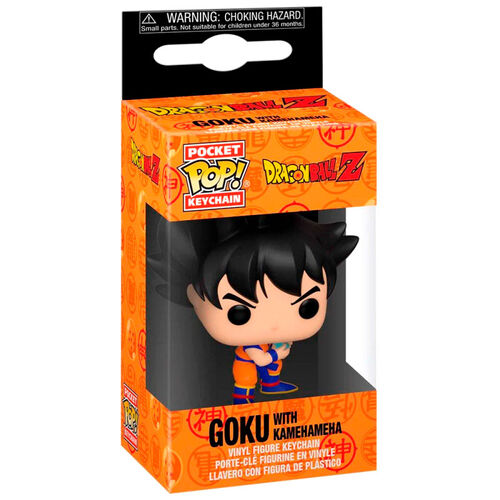 Porte-clés Pocket POP Dragon Ball Z Goku avec Kamehameha
