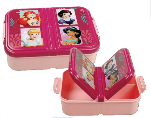 Boîte à lunch multi-compartiments Princesses