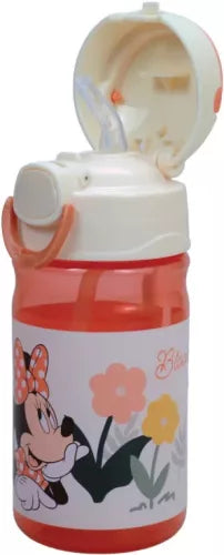 Bouteille en plastique Minnie avec crochet 350 ml
