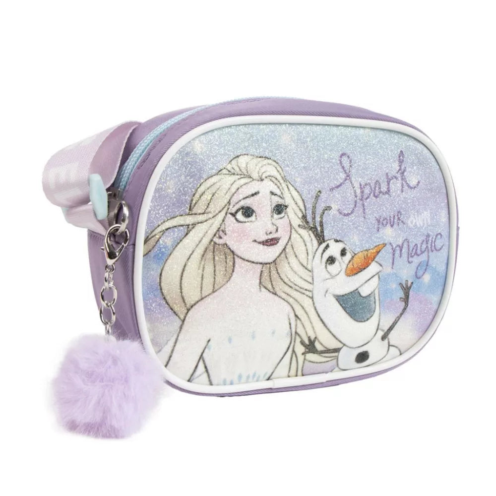 Sacoche à bandoulière pailletée Reine des neiges