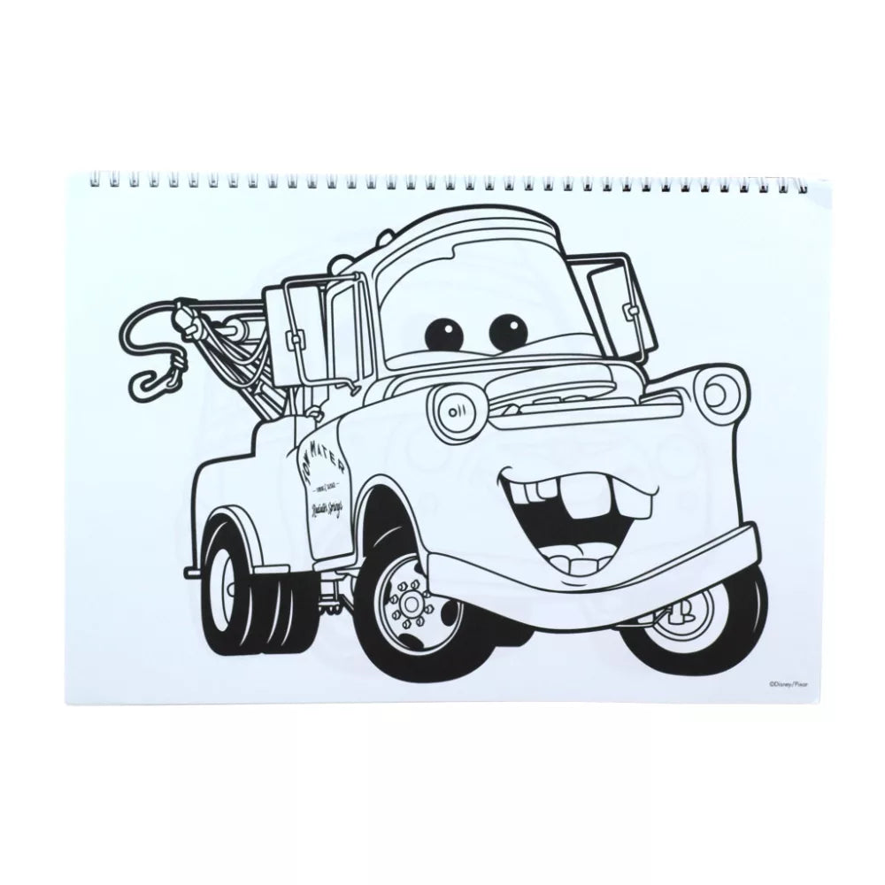 Carnet de croquis à spirale A/4 Cars